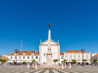 Praça Marquês de Pombal, Vila Real de Santo António, Algarve, Portugal