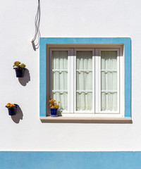 Window at Castro Marim, Algarve, Portugal