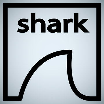 shark fin logo 