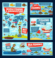 Obraz premium Sea, ocean and lake fishing, sport
