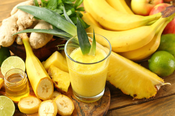 succo o frullato di ananas