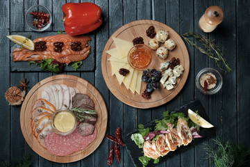 ready tasty dishes for the menu