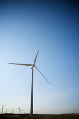 Fototapeta premium Wind energy concept