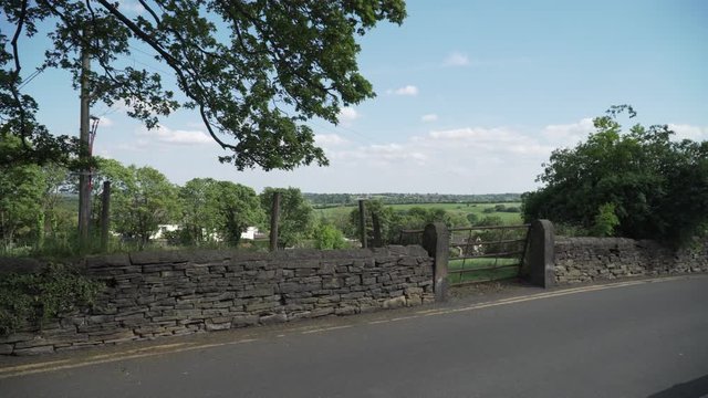 An old street with an amazing view of the nature surrounding it. Crawshaw, Pudsey, Leeds.