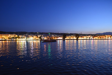 Sonnenuntergang venezianischer Hafen Rethymno/ Kreta