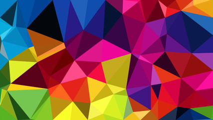 abstract geometric background with triangles