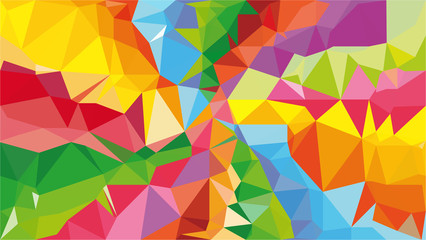 abstract background with triangles