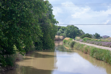 Canal Imperial Of Aragon Spain Landscape