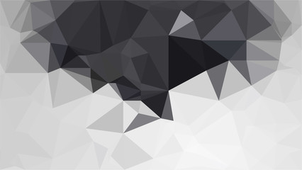 Polygon background illustration vector design