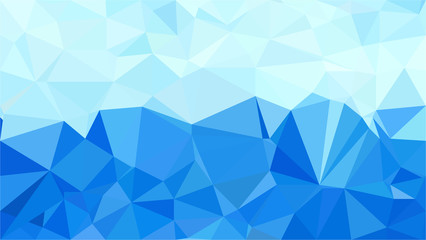 Polygon background illustration vector design