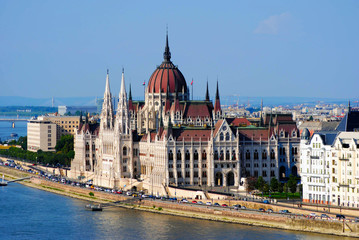 Obraz premium Parlament Budapesztu. Węgry