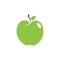 Apple vector illustration design icon logo