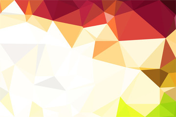 Polygon background illustration vector design