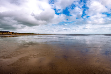 Views of Llansteffan Castle, Carmarthenshire, South Wales