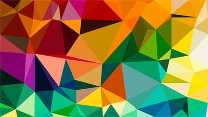 Polygon background illustration vector design
