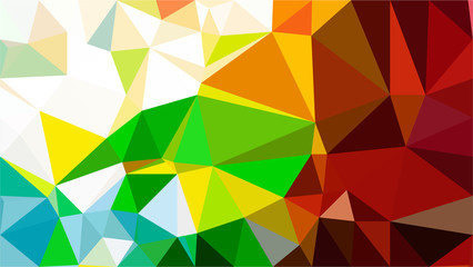Polygon background illustration vector design