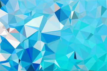 Polygon background illustration vector design