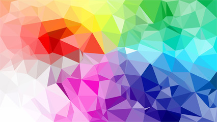 Polygon background illustration vector design