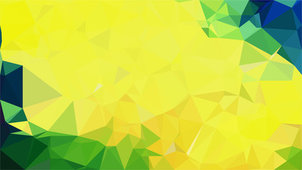 Polygon background illustration vector design