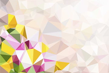 Polygon background illustration vector design