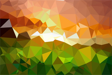 Polygon background illustration vector design