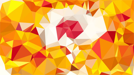 Polygon background illustration vector design