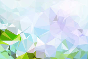 Polygon background illustration vector design