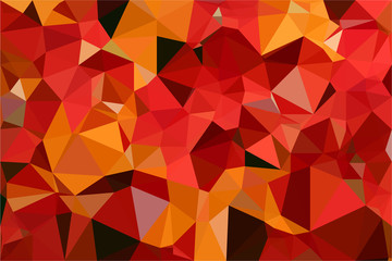 Polygon background illustration vector design