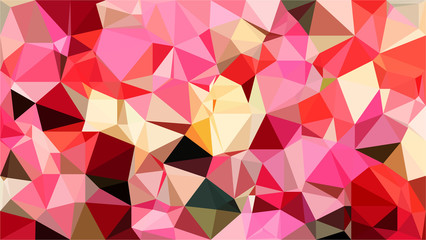Polygon background illustration vector design