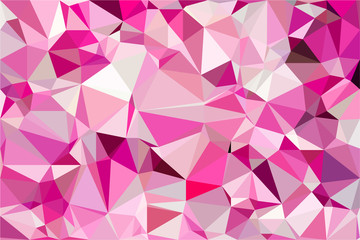 Polygon background illustration vector design