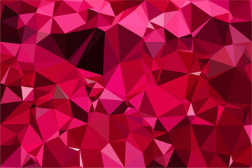 Polygon background illustration vector design