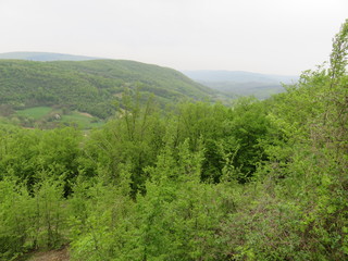 Fototapeta na wymiar Landscape from the mountain