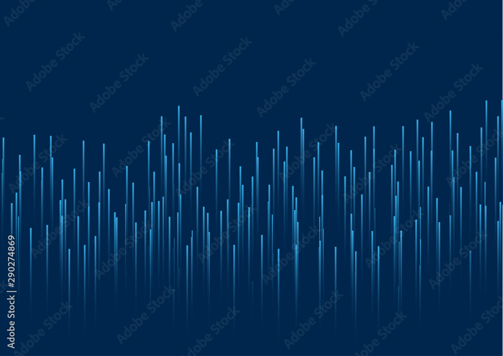 Aufkleber abstract background with lines. lines composed of glowing backgrounds. vector illustration.