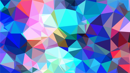 Polygon background illustration vector design