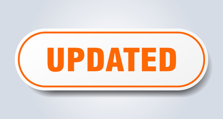 updated sign. updated rounded orange sticker. updated