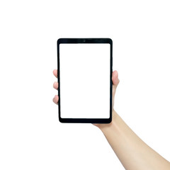 hand holding smart phone