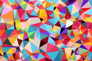 abstract geometric background with triangles