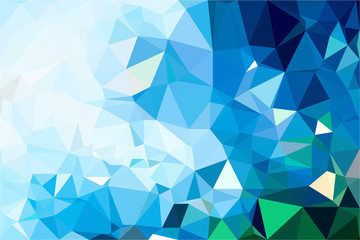 abstract geometric background with triangles