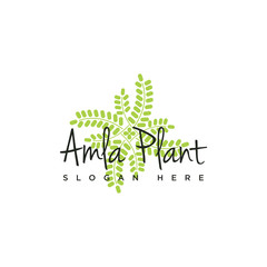 logo amla plant with sweet preview