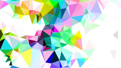abstract geometric background with triangles