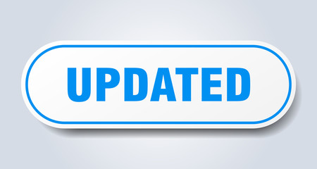 updated sign. updated rounded blue sticker. updated