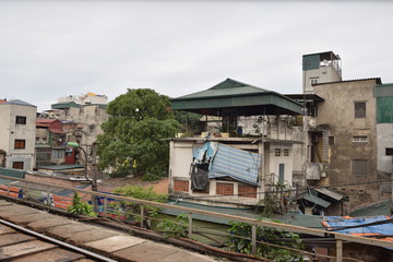 ハノイの街並み