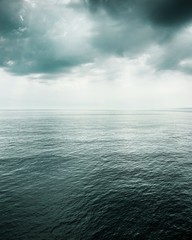 Looking out at the sea
