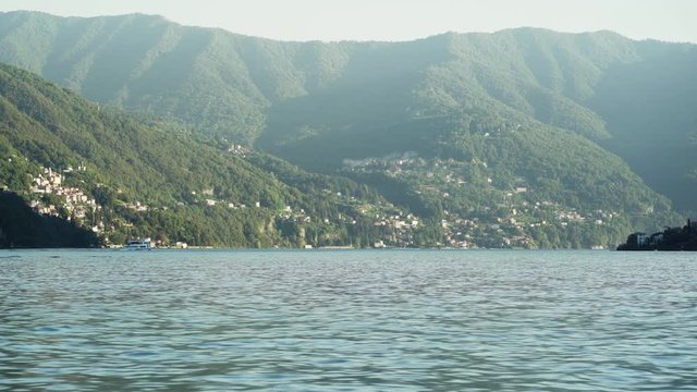 Looking to Faggeto and Pognana Lario on Lake Como from Nesso