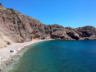 Paleochori plage Milos Cyclades Grèce