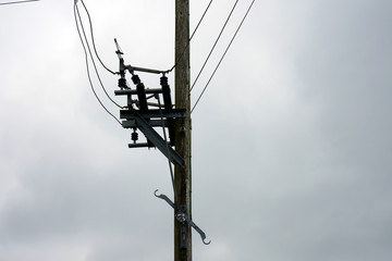 power cable pylon