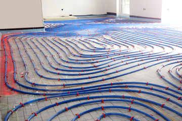 Fu&szlig;bodenheizung (underfloor heating system)