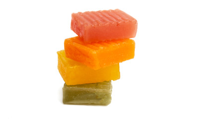 candy lollipops isolated