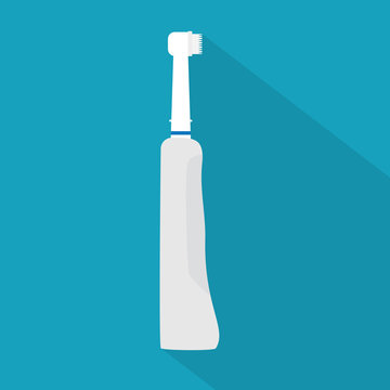 electric toothbrush icon- vector illustration