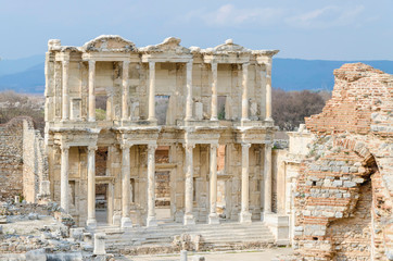 Obraz premium Ancient city of Ephesus (classical Greek period)